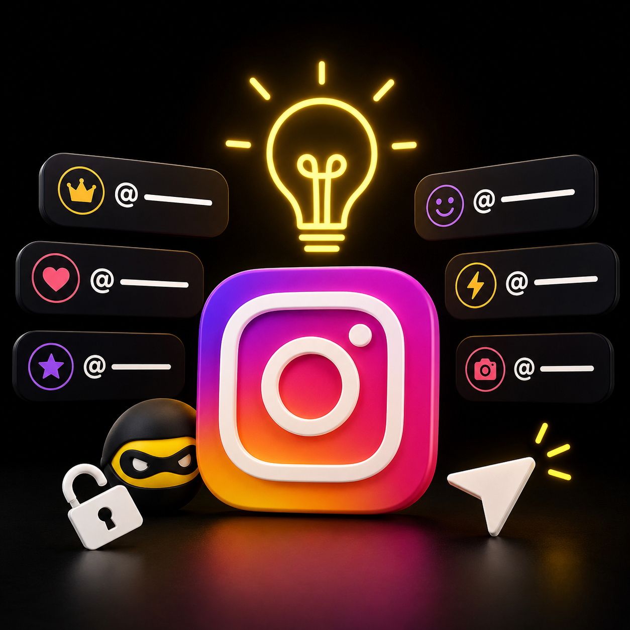 200+ Catchy Instagram Username Ideas You Can Steal