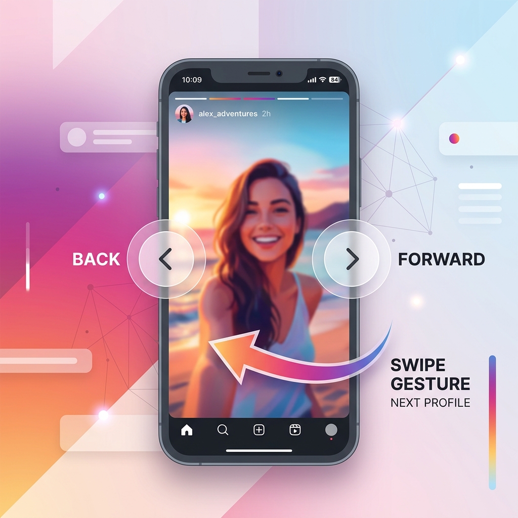 Instagram Stories Navigation Graph