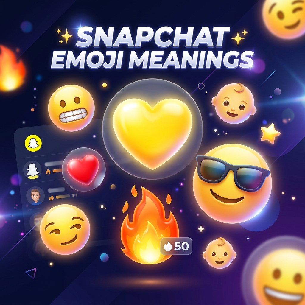 Snapchat emoji meanings guide