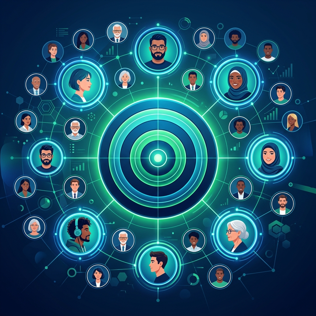 Target market finding guide illustration