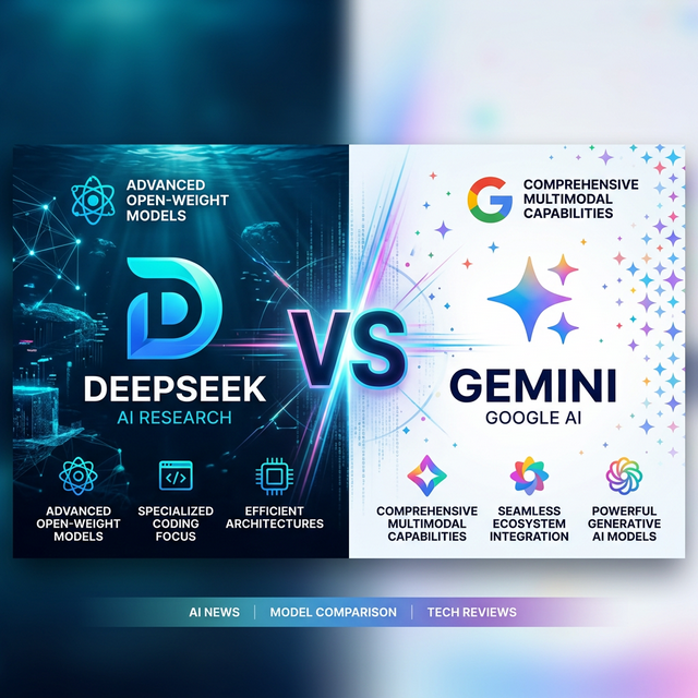 DeepSeek vs Gemini Hero Image