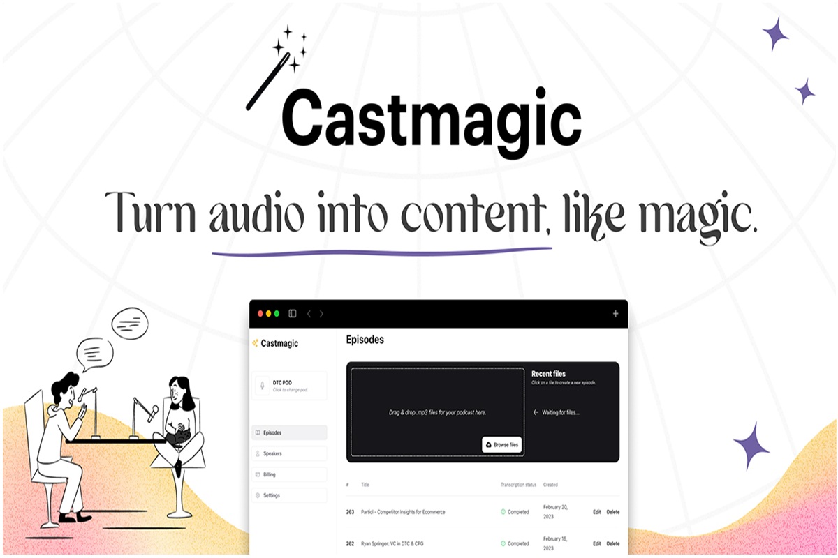 castmagic-turn-audio-to-content